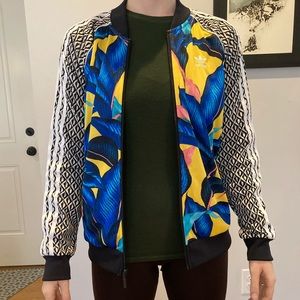 ADIDAS X FARM RIO Palm Leaf Track Jacket